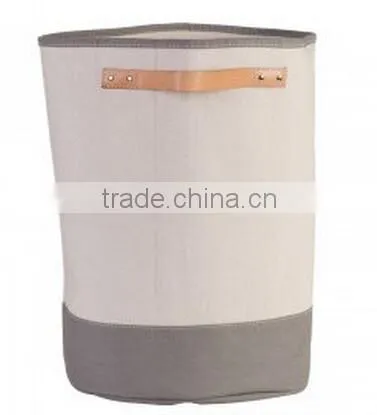 First Class Quality Round Canvas Laundry Bag
