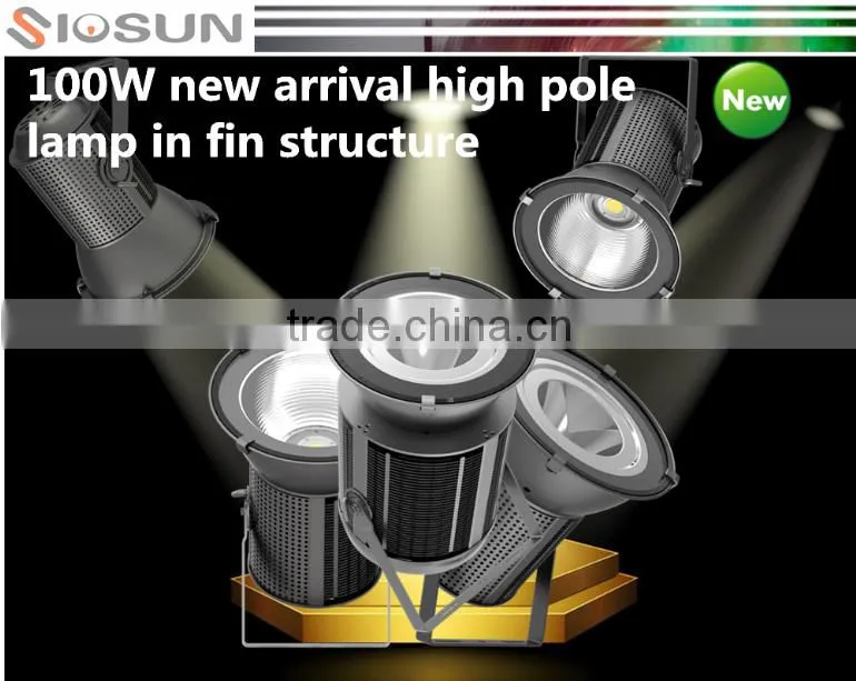 2016 hot 100 w High Efficiency 110/220V driverless Led High Bay lamp High-Pole Light