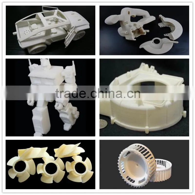 High precision 3d printing rapid prototype mold plastic bottle prototype