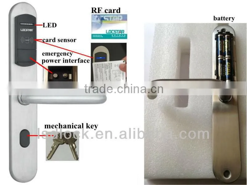 2014 manufacture hotel key card system digital