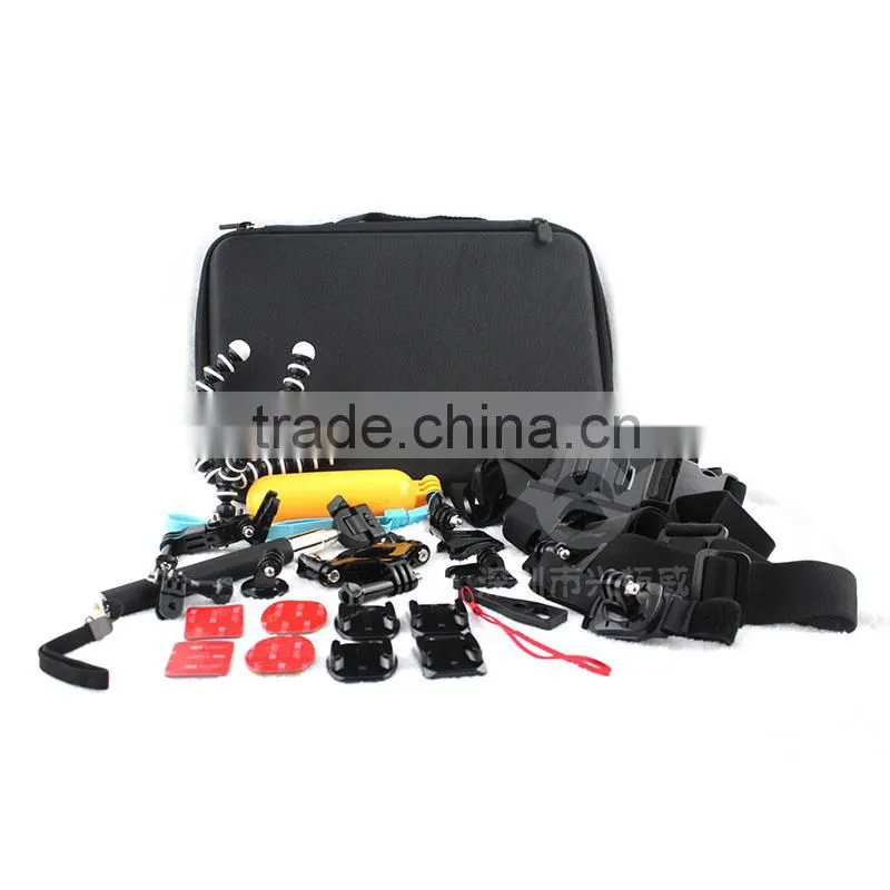 Wholesale Camera accessories kit for Go Pro , floaty Bobber, Monopod and Suction Cup Mount for Gopro hero 4/3+/3/2/1