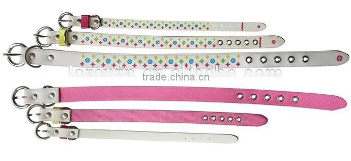 New HOT Selling PVC leather Dog Collar And Leash Dog Neck Collar