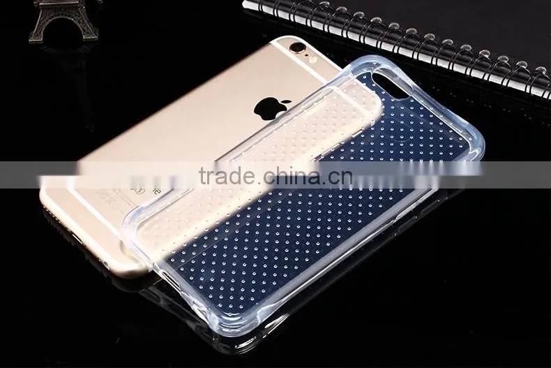 New shockproof Ultra Thin Light Clear Soft Gel TPU Silicone Case Cover For iPhone 6 6S pLUS
