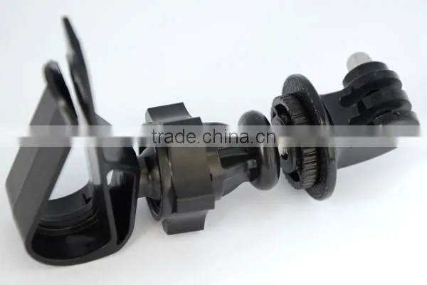 360 Degree Rotational Adapter Holder Clamp Clip Automobile Data Recorder Mount For Gopro Hero 4/3+/3/2/1