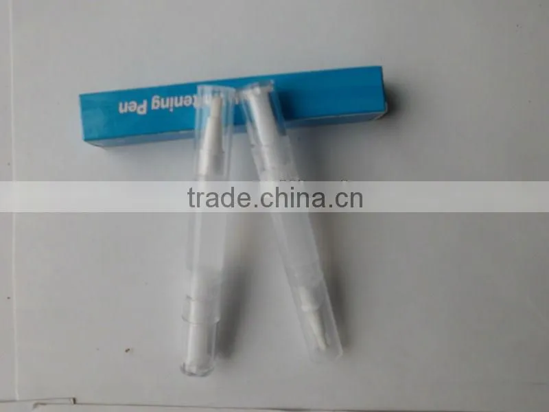 clear carbamide peroxide teeth whitening gel pen with nice box(CE)