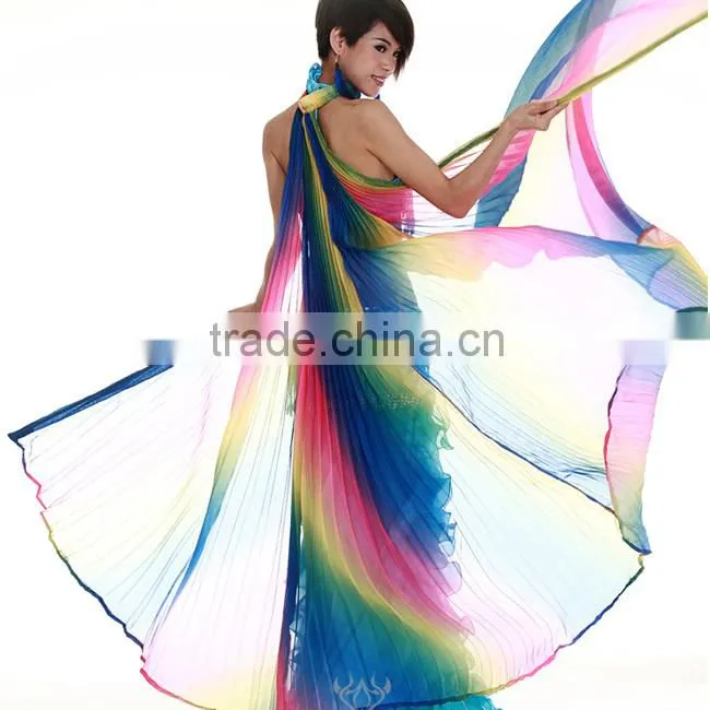 Polyester Belly Dance isis Wing
