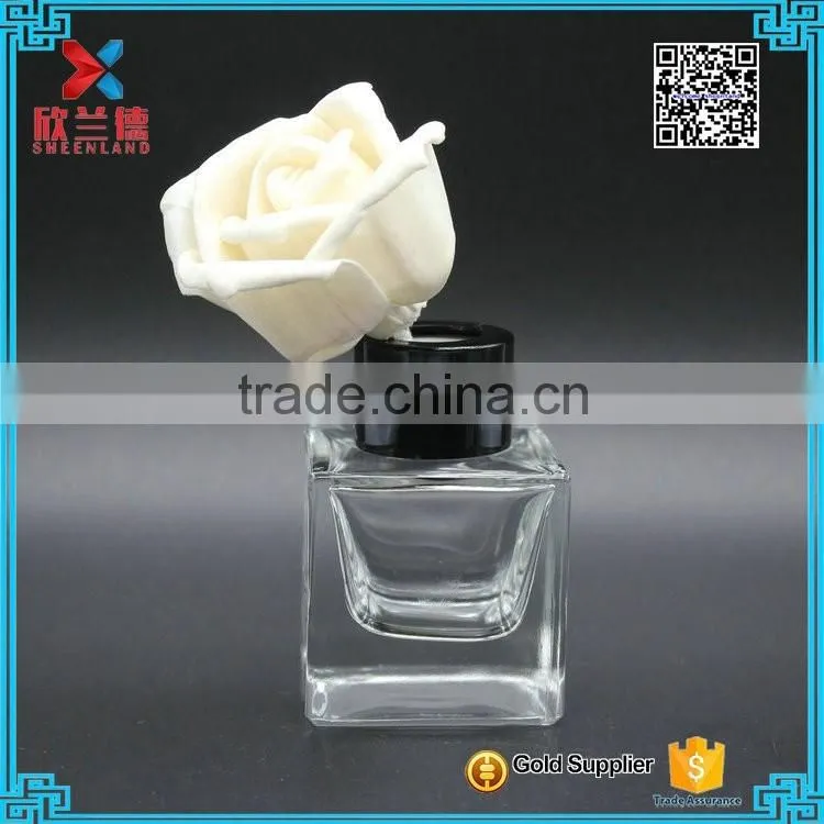 40ml high quality cube fragrance aroma diffuser glass bottle