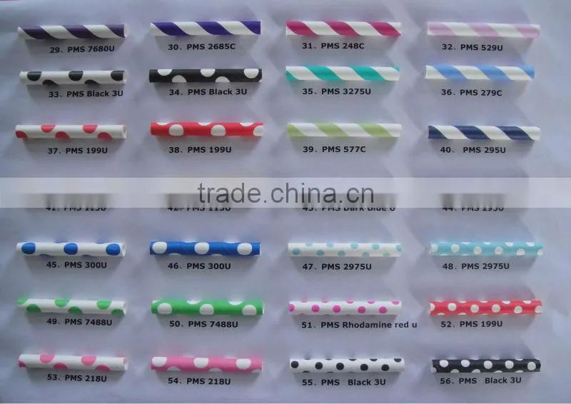 Factory Directly Supply - Eco Paper Straw - USD0.019/pc Only!