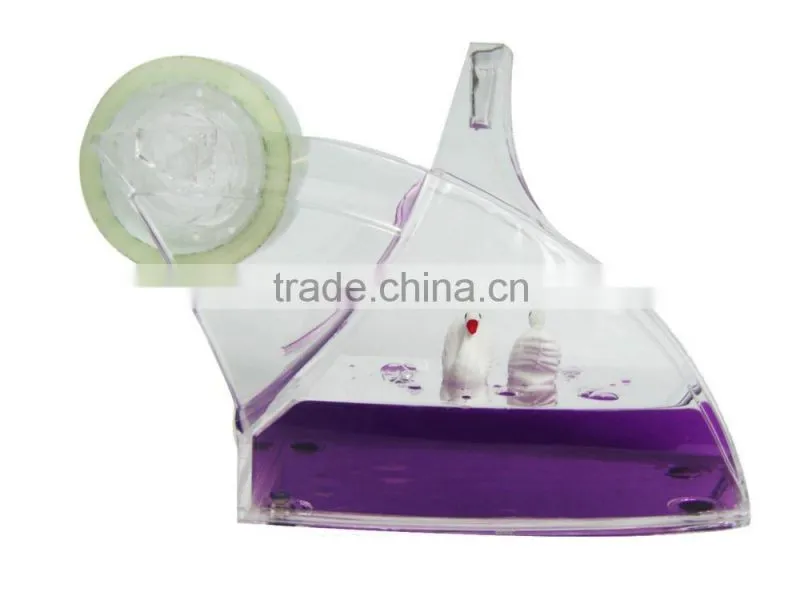 Spot hot acrylic crystal tape holder adhesive tape dispenser crafts adhesive tape machine oil into all kinds of animals