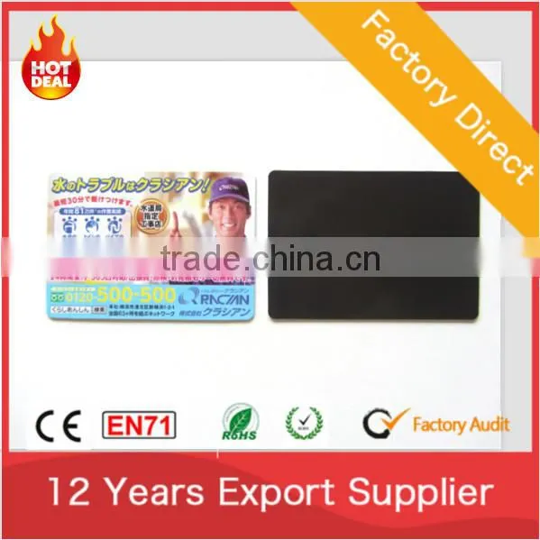 Promotion flat paper fridge magnet sticker
