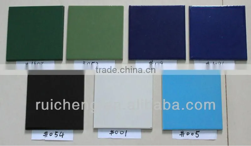 mosaic ceramic swimming pool tile blue(100*100mm)