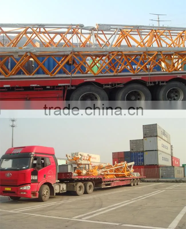 Chinese best tower crane supplier