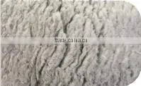stylish merino wool sweater with raccoon fur