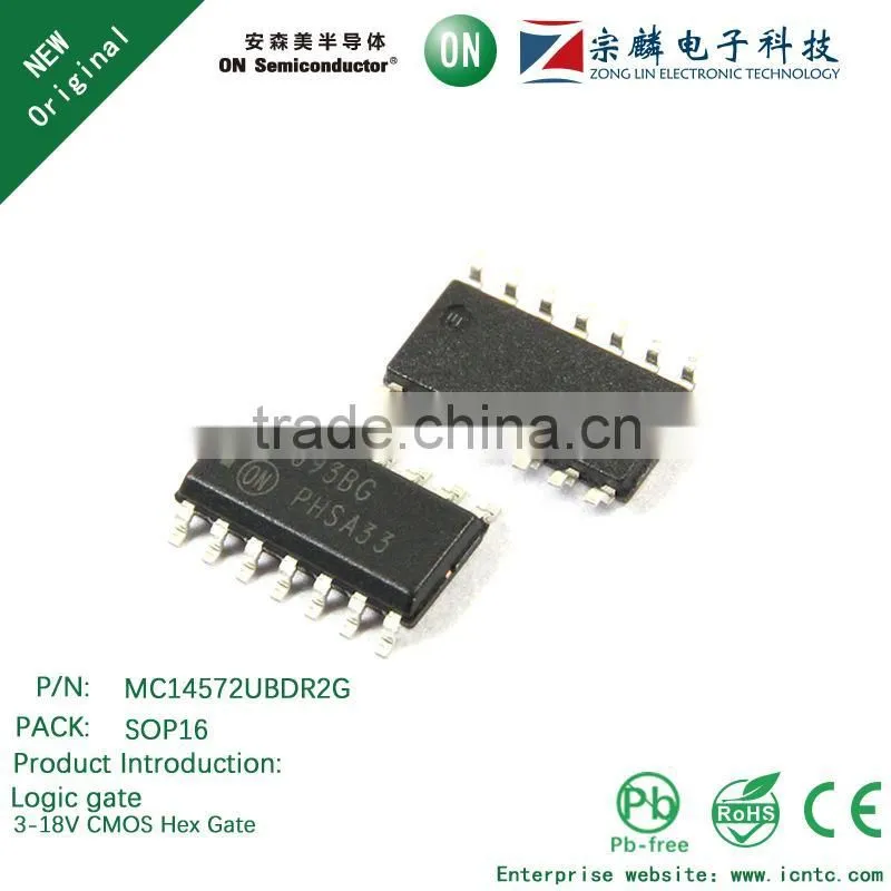 Genuine original MC14572UBDR2G SOP16 Logic gate 3-18V