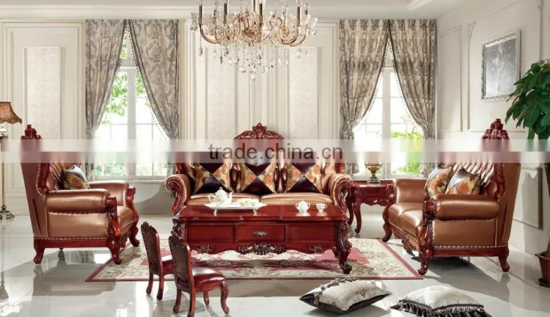 Sectional Leather sofa Living Room Furniture Sofa GZH8866#