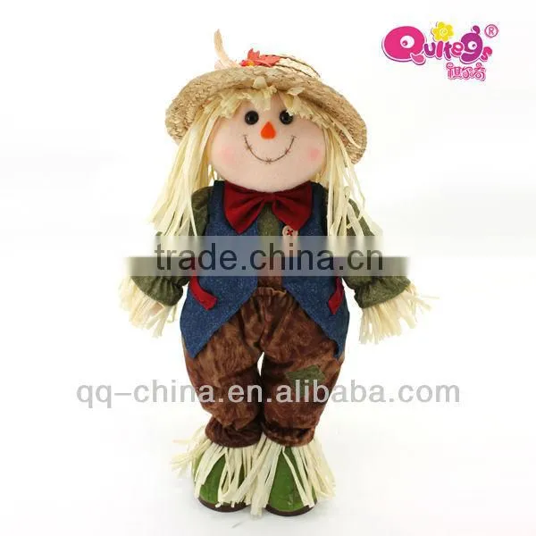 30" standing Thanksgiving day scarecrow