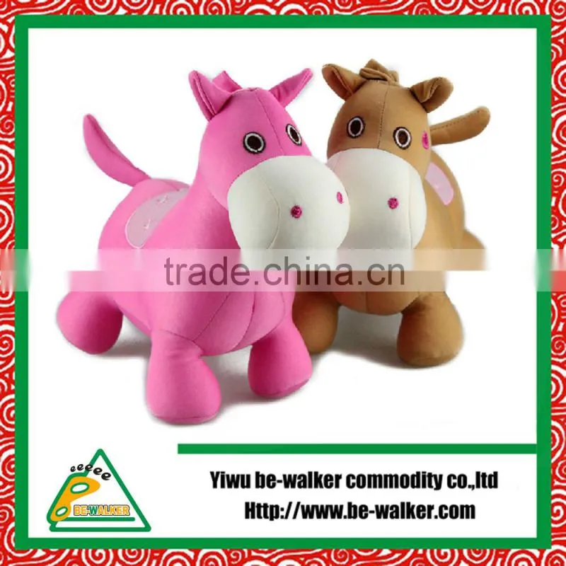 Custom Grass Green Stuffed Horse Toys For Promotion 2016
