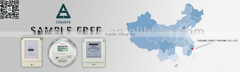 Single phase meter digital DDSY7666 phase smart prepaid energy meter digital meter reverse