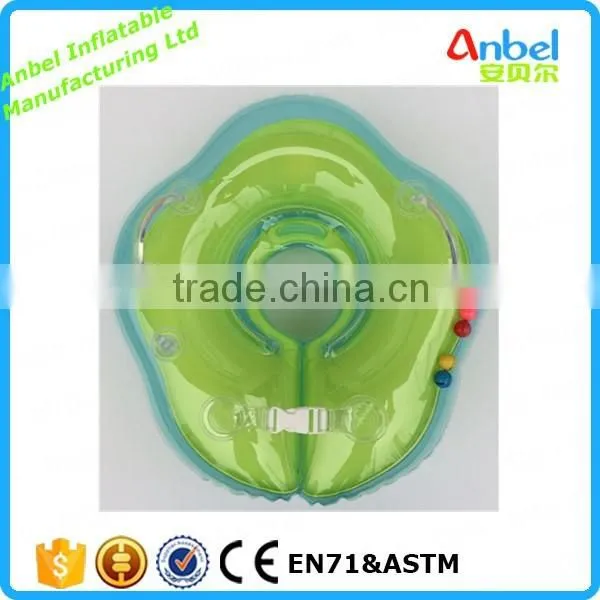 Anbel Lovely plum blossom shape Baby Inflatable Swimming Float Swim Neck Ring