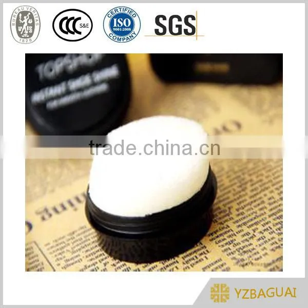 logo printed shoe shine