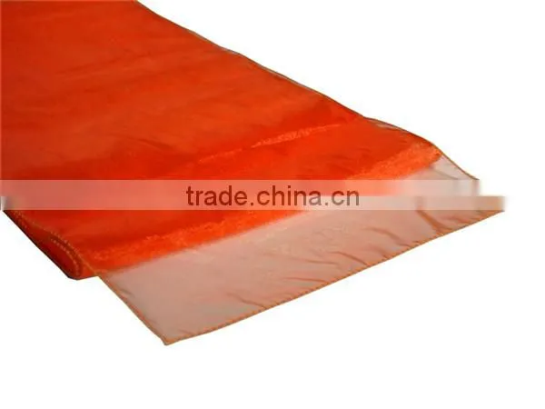 2014 High Quality Organza Table Runner for Decoration