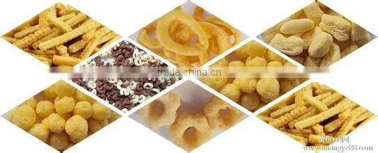 Fully Automatic Corn Puff Corn Chips Snack Food Machine/Production Line