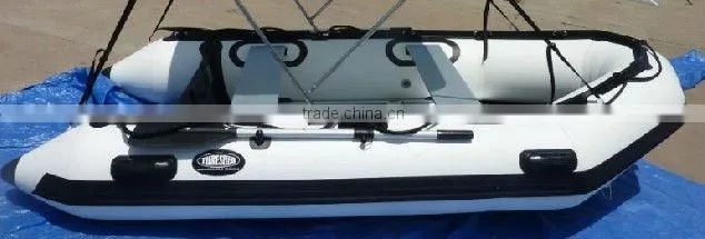 CE Authenticate PVC inflatable boat,optional floor