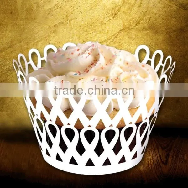 newest style party paper cupcake liners cake decorations wrappers