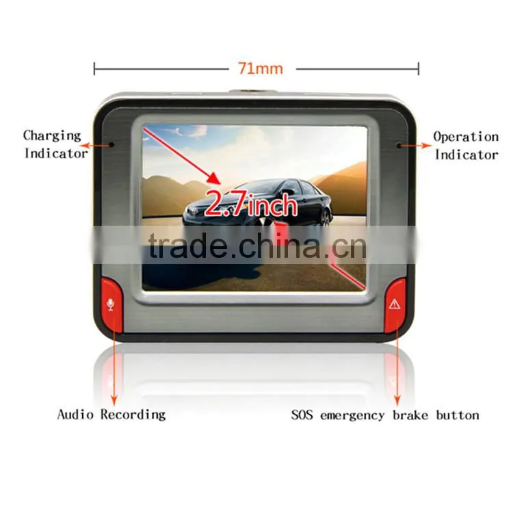1080P 140-degree Motion Detection Night Vision Novatek 96220 chipset Car DVR Black Box