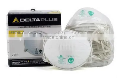Delta non woven disposable FFP2 moulded with nose clip masks