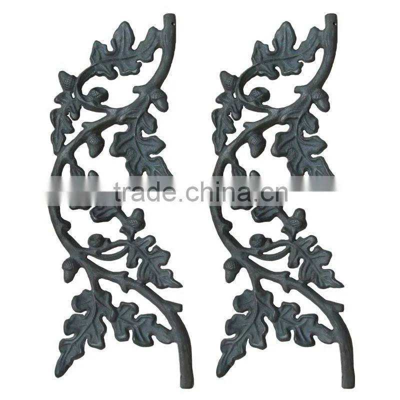 510x185mm leaf Iron craft,wrought iron,iron craft