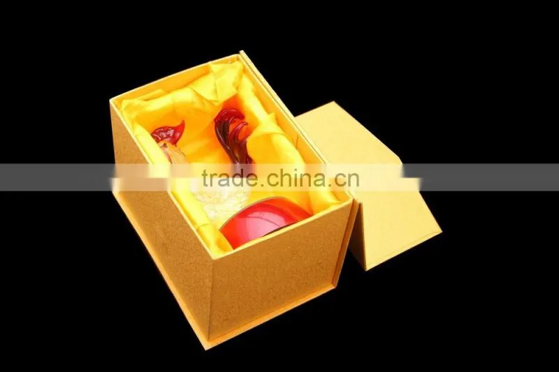 New Custom design horse figurine make glass figurines for home decration