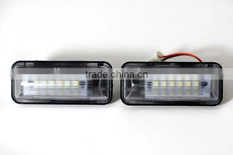 2016 nice 50,000 hours lifespan license plate light car number plate lighting for s ubaru