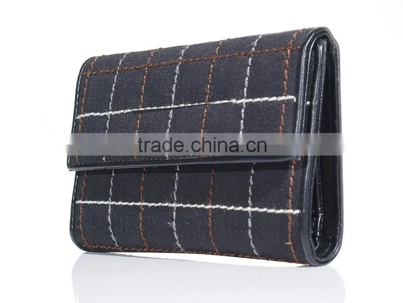2015 Customized new fashion high quality women wallet leather