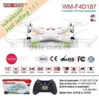 2.4G 4ch 6 axis rc airplane drone quadcopter with led light factory price