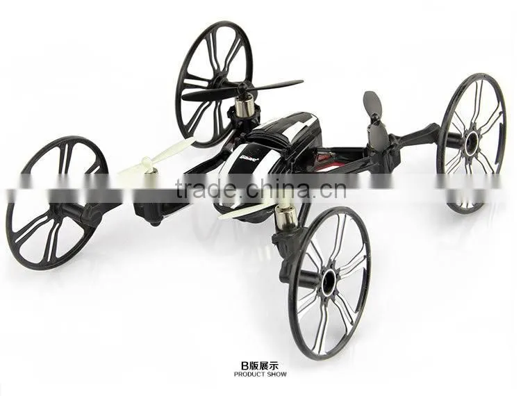 2016 hot 2 in 1 drive and fly 2.4G RF racing drone
