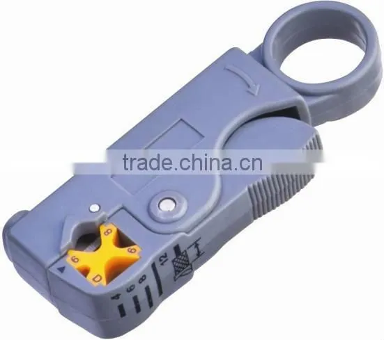 3.9"coaxial cable stripper 2 blades model for RG58/59/62/6/6QS/3C/4C/5C
