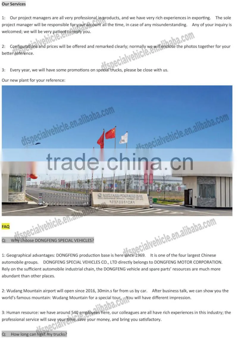 Semi-trailer truck,EQ9281, dongfeng vehicles, alibaba supplier in china