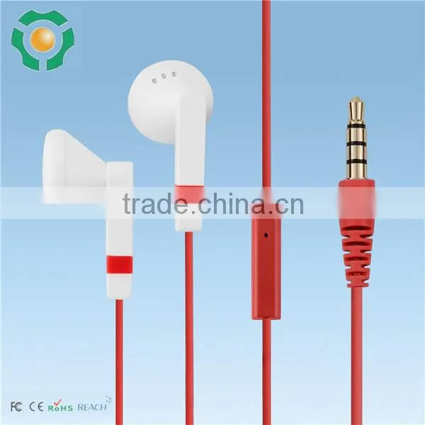2015 Colorful Cheap Custom In-Ear Earphone Wholesale
