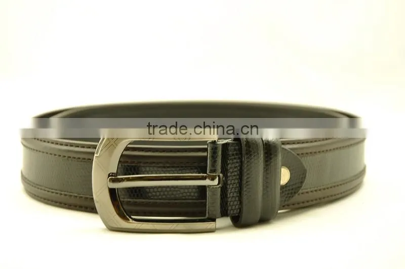 2014 New Style crocdile leather belt men