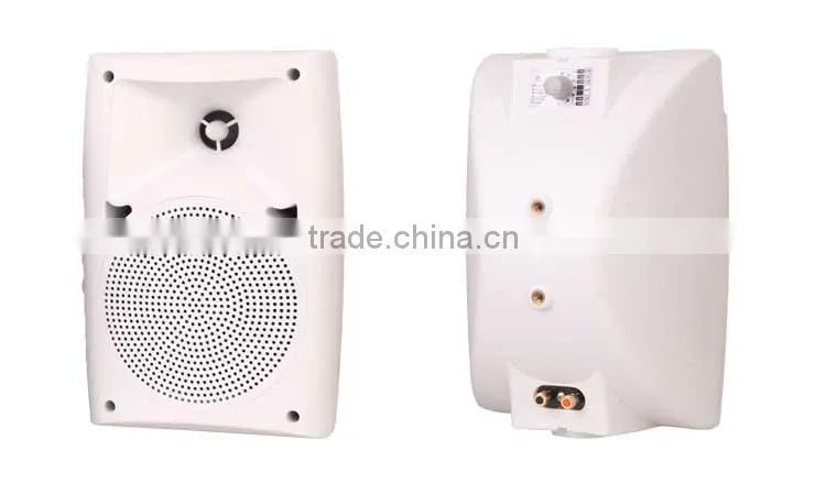 BS-4640 pa system hot black best new white 2 Way Wall Mount Speaker