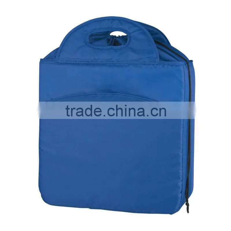 Chill Out Drawstring Kooler Bag-Red