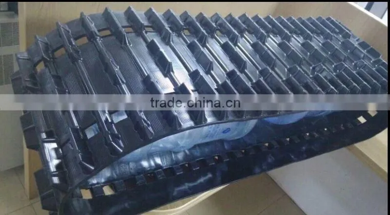 Manufacturer snowmobile rubber crawler tracks
