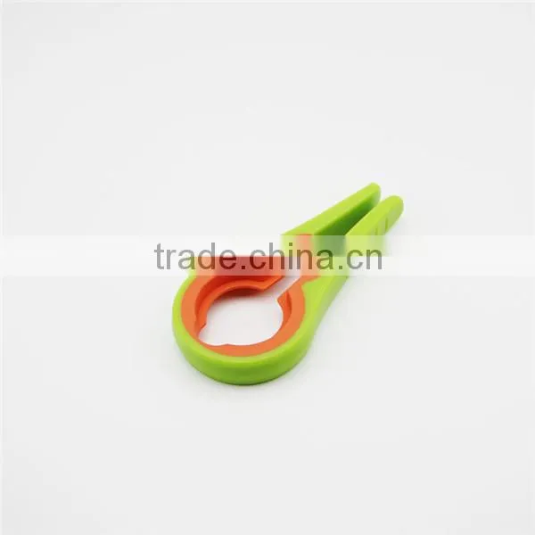 Colorful useful plastic rubber jar opener