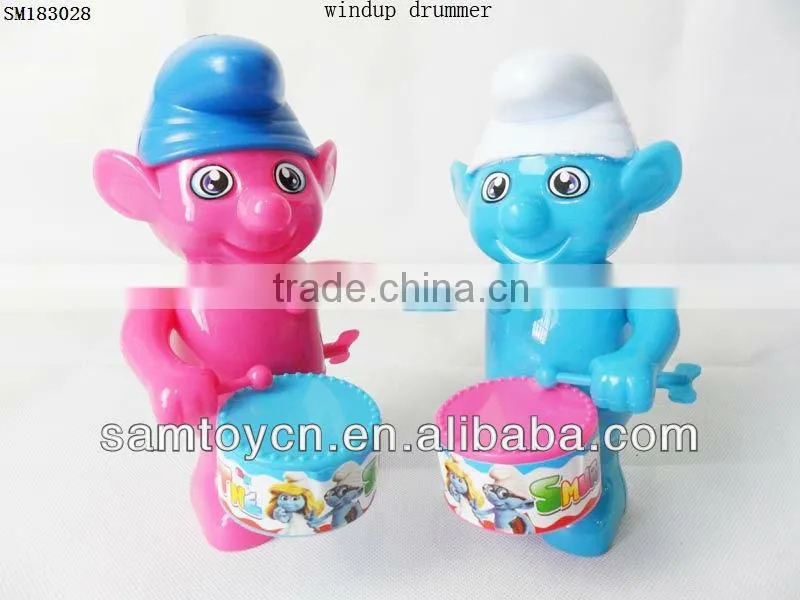 Plastic wind up toy