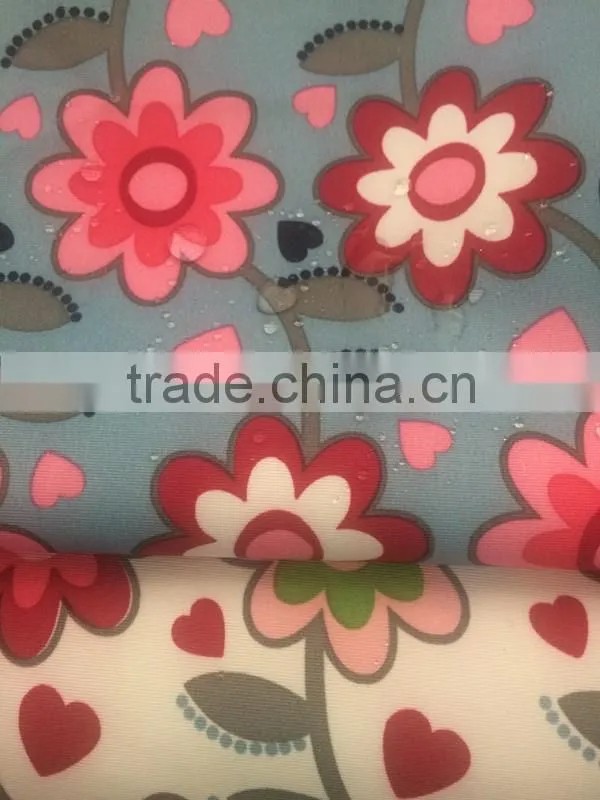Waterproof Printed Polyester Taslon Fabric