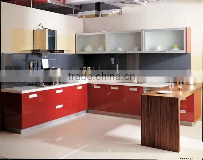 2015 Hot sales Melamine board kitchen cabinet