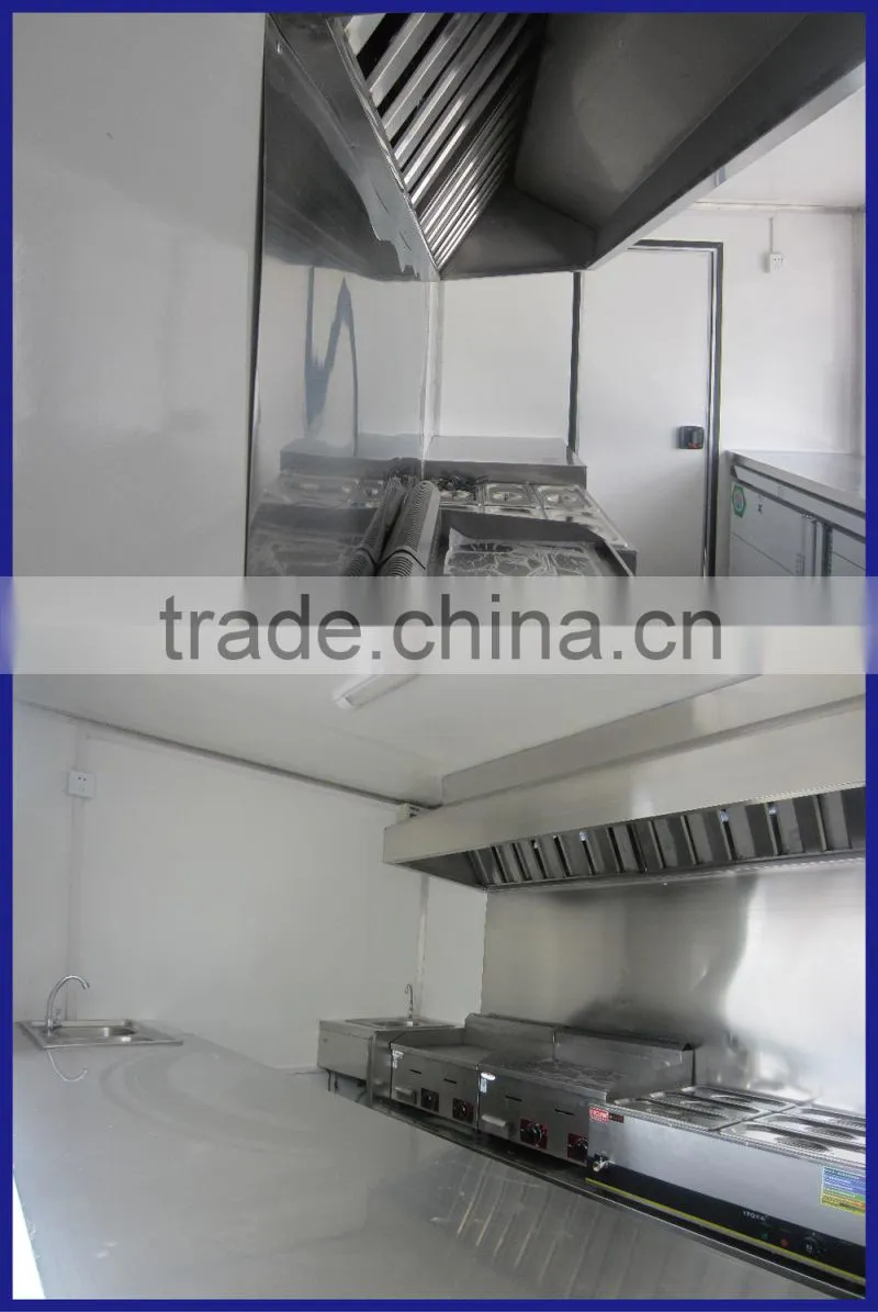 European quality , Chinese Price car food truck mobile food vending mobile food van for sale