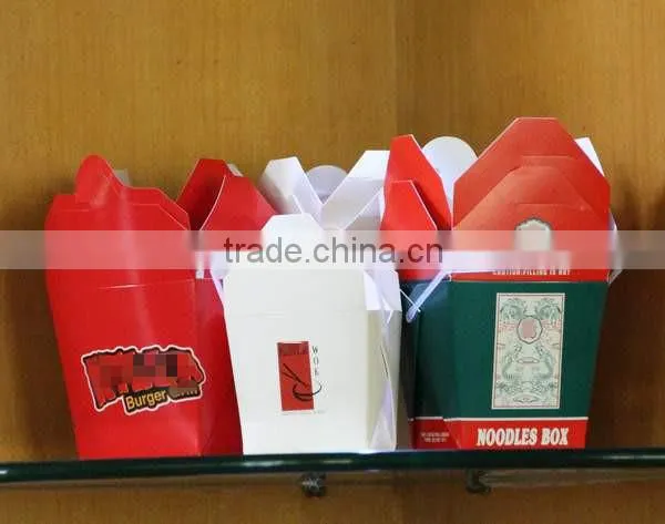 Factory Sell Take Away Paper Noodle Boxes