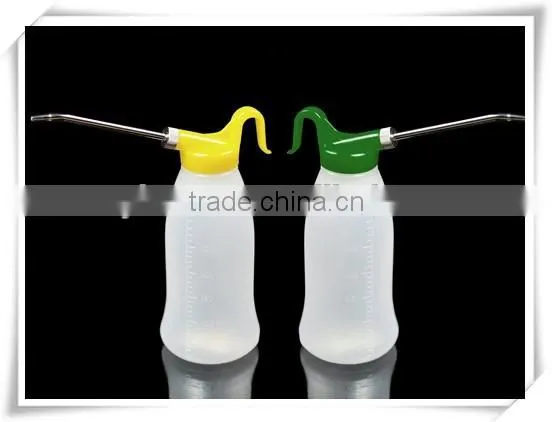 wholesale 300ml high quality hand plastic machine oiler with big mouth 0h005